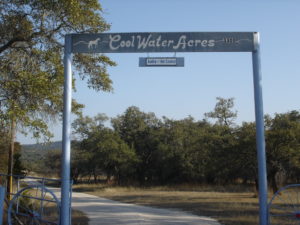 Entrance to Cool Water Acres